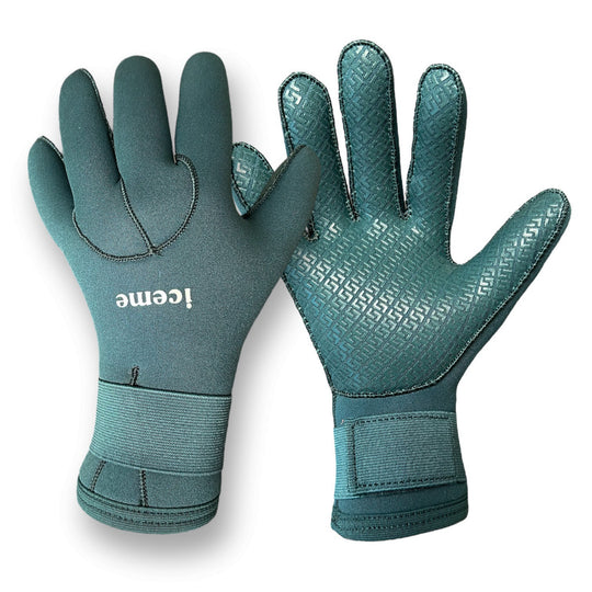 Neoprenhansker 5mm - Forest green